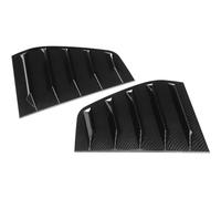 Persiane Finestra Posteriore per V-W Golf 7 Golf 7.5 MK7 7.5 GTI 2014-2019, Laterale Triangolo Finestra Cieca Finestrini Laterali Scoop Feritoie Accessori,B/Carbon