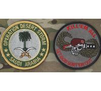 Persiano Gulf Guerra Desert Storm Oif Trofeo Vel ⚙ Set: Saudi Palm + Kill'em All