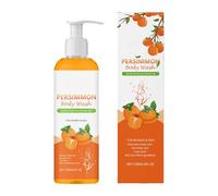 Persimmon Body Wash, 120 ml Natural Deodorizing Soap, Smelly Feet Control, Strong Odor Neutralizer, Cleansing Skin Lotion for Women and Men Daily Easy to Use Refreshing Washes