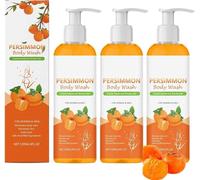 Persimmon Body Wash, Body Odour Wash for Women, Bodys Soap, Natural BodyWash for Strong Odor Smell Remove, Deeply Cleansing & Moisturizing, 120ml (3)