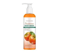 Persimmon Body Wash - Natural Deodorizing Purifying Formula, Persimmon Body Wash for Odor Control with Gentle Cleansing, Skin Care and Refreshing Bath Accessory for Men Women Seniors Adults