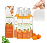 Persimmon Body Wash per l'odore del corpo, il corpo e il viso per le persone anziane odore idratante pulizia pelle liscia, gel doccia idratante profondo (5)