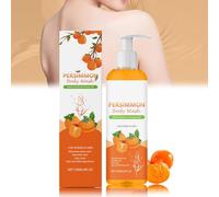 Persimmon Body Wash, Persimmon Cleansing Shower Gel per la pulizia del viso e del corpo, pH del corpo umano, deodorizzazione efficiente, profumo duraturo (1)