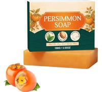 Persimmon Soap For Senior Odor Control - Handmade Deodorizing Persimmon Soap Bar for Old People Smell,Hydrating Body Wash Bar for Women Men,Deep Cleaning,Removes Odors,for All Skin Types (1, 100g)