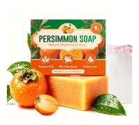 Persimmon Soap,Natural Deodorant Persimmon Soap Bar per rimuovere l'odore del corpo - idratante e purificante del corpo per donne e uomini