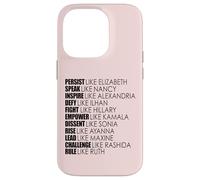 PERSISTA COME ELIZABETH PARLA NANCY RUTH USA Congresso Custodia per iPhone 14 Pro