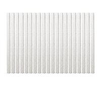 Persistence 20Pcs 25cm Stoppino in fibra di vetro stoppino in fibra di vetro per bottiglie di vino torce illuminazione patio luce giardino