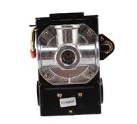 Persistence 5-8Kg 4-Port 26 Amp Pressostato Valvola di Controllo Compressore D'aria Heavy Duty Nero Regolatore di Pressione Automatico