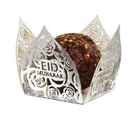 Persistence 50Pcs Eid Mubarak Decorazione Cioccolato Wrappers Carta Ramadan Islamico Musulmano Forniture C