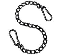 Persistence Catena per sedia sospesa in acciaio con 2 moschettoni, kit di catene per dondolo da portico, per altalene (66 cm)