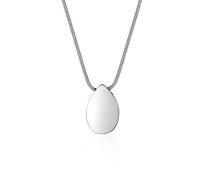Persistence Collana di Urna Crematoria A Goccia D'Acqua Personalizzata A Forma di Goccia con Kit di Riempimento per Gioielli Cremazione di Cenere