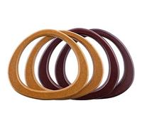 Persistence Manico nel Legno per Borsa Cerchio Manici nel Legno Strumento di Ricambio per Borsa un Maglia All'Uncinetto Borsa da Spiaggia Borsa nel Paglia Manici per Borsa