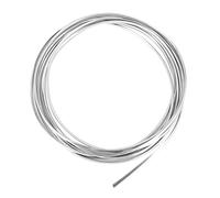 Persistence Striscia cromata da 6,1 m per portiera dell'auto, protezione antigraffio per bordi auto, colore argento