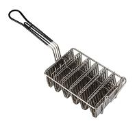 Persistence Taco - Cestino per friggitrice, per friggitrice, 6 ciotole per friggitrice Taco con supporto Taco