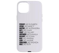 PERSISTI COME LA REGOLA DI ELIZABETH COME RUTH Women Meme Custodia per iPhone 15 Plus