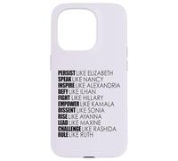 PERSISTI COME LA REGOLA DI ELIZABETH COME RUTH Women Meme Custodia per iPhone 15 Pro
