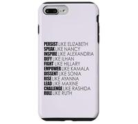 PERSISTI COME LA REGOLA DI ELIZABETH COME RUTH Women Meme Custodia per iPhone 7 Plus/8 Plus