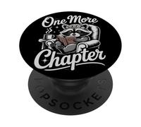 Perso in un buon libro Raccoon Reading Book Lover Art PopSockets PopGrip Adesivo