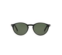PERSOL 0Po3092Sm 901431 50 Occhiali da sole, Rettangolari, 50, Black/Green
