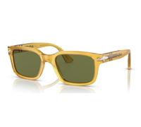 PERSOL 0PO3272S col. 204/4E 55 MIELE lenti VERDE IN CRISTALLO