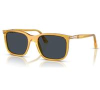 PERSOL 0PO33357S col. 204/R5 Renzo 56 XL MIELE lenti BLU IN CRISTALLO