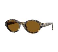 Persol Donna PO3378S LORIS 107133 Occhiali da sole Acetato Tartaruga Marrone Rotonda Normale