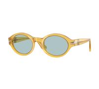 Persol Donna PO3378S LORIS 204/56 Occhiali da sole Acetato Giallo Blu Rotonda Normale