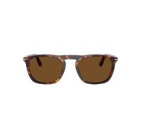 Persol Gae Po 3391s Occhiali Da Sole Unisex Avana Squadrato Marrone 53mm