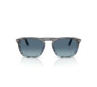 Persol Gae Po 3391s Occhiali Da Sole Unisex Grigio Squadrato Blu 55mm