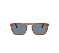 Persol Gae Po 3391s Occhiali Da Sole Unisex Marrone Squadrato Blu 53mm