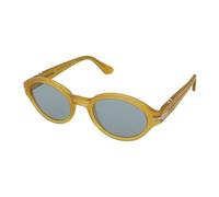 Persol Donna PO3378S LORIS 204/56 Occhiali da sole Acetato Giallo Blu Rotonda Normale