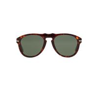 Persol Uomo PO0649 24/31 Occhiali da sole Acetato Tartaruga Verde Pilot Normale