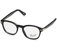 Persol Montatura di Occhiali Uomo, Nero, 50