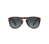 Persol Occhiali da Sole STEVE MCQUEEN LIMITED EDITION PO 0714SM Caffe/Blue Shaded Folding 54/21/140 unisex