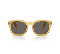Persol Po 0082s Occhiali Da Sole Unisex Giallo Squadrato Grigio 54mm