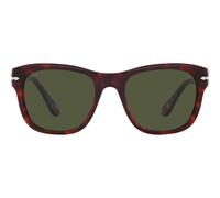 Persol Po 3313s Occhiali Da Sole Unisex Avana Squadrato Verde 55mm