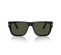 Persol Po 3348s Occhiali Da Sole Unisex Nero Squadrato Grigio 55mm