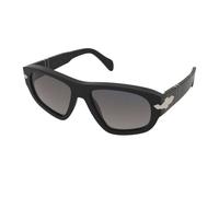 Persol Unisex PO0050S 95/M3 Occhiali da sole Acetato Nero Grigio Geometrica Polarizzata Sfumato