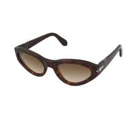 Persol Donna PO0052S 24/51 Occhiali da sole Acetato Tartaruga Marrone Farfalla Normale Sfumato