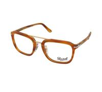 Persol Unisex PO0204V 960 Montature da vista Acetato Tartaruga Trasparente Squadrata Normale