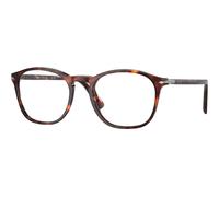 Persol Uomo Persol PO3007VM 24 Montature da vista Acetato Tartaruga Trasparente Squadrata Normale