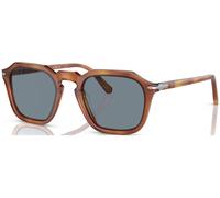 Persol Unisex PO3292S 96/56 Occhiali da sole Acetato Marrone Blu Squadrata Normale