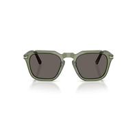 Persol Unisex PO3292S 1226B1 Occhiali da sole Acetato Verde Grigio Squadrata Normale