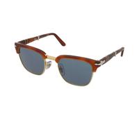 Persol Unisex PO3375S 96/56 Occhiali da sole Acetato Marrone Blu Squadrata Normale