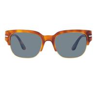 Persol Tom Po 3319s Occhiali Da Sole Unisex Marrone Squadrato Blu 52mm