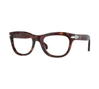 Persol Unisex Persol PO0086V 24 Montature da vista Acetato Tartaruga Trasparente Pillow Normale