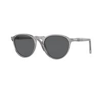 Persol Unisex Persol PO3286S 309/B1 Occhiali da sole Acetato Grigio Grigio Pantos Normale