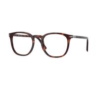 Persol Unisex Persol PO3318V 24 Montature da vista Acetato Tartaruga Trasparente Pantos Normale