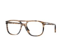 Persol Unisex Persol PO3329V GRETA 1236 Montature da vista Acetato Marrone Pilot Normale