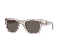 Persol Unisex Persol PO3384S 1229B1 Occhiali da sole Acetato Grigio Grigio Squadrata Normale